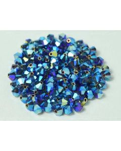 Preciosa Bicone 4mm 20480-20000 Deep Tanzanite 2x AB