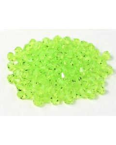 Preciosa Bicone 4mm 50540 Limecicle