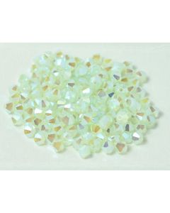 Preciosa Bicone 4mm 51000-20000 Chrysolite Opal 2x AB