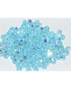 Preciosa Bicone 4mm 60010-20001 Aqua Bohemica AB