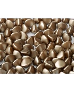Pinch Beads Alabaster Pastel Light Brown - 02010-25005