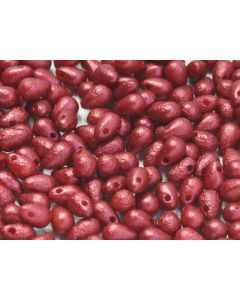 Side Drill Tear Drop 4x6mm 01890E Etched Lava Red