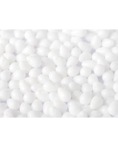 Side Drill Tear Drop 4x6mm 03000 Chalk White