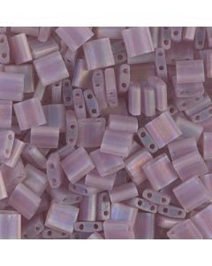 Miyuki TILA TL0142FR Matted Transparant Smoky Amethyst AB