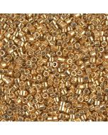 Miyuki Delica 10/0 DBM0410 Galvanized Yellow Gold Dyed