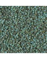 Miyuki Delica 10/0 DBM2264 Opaque Turquoise Blue Picasso