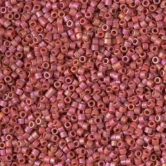 Miyuki Delica 11/0 DB2306 Matte Opaque Glazed Carnelian AB
