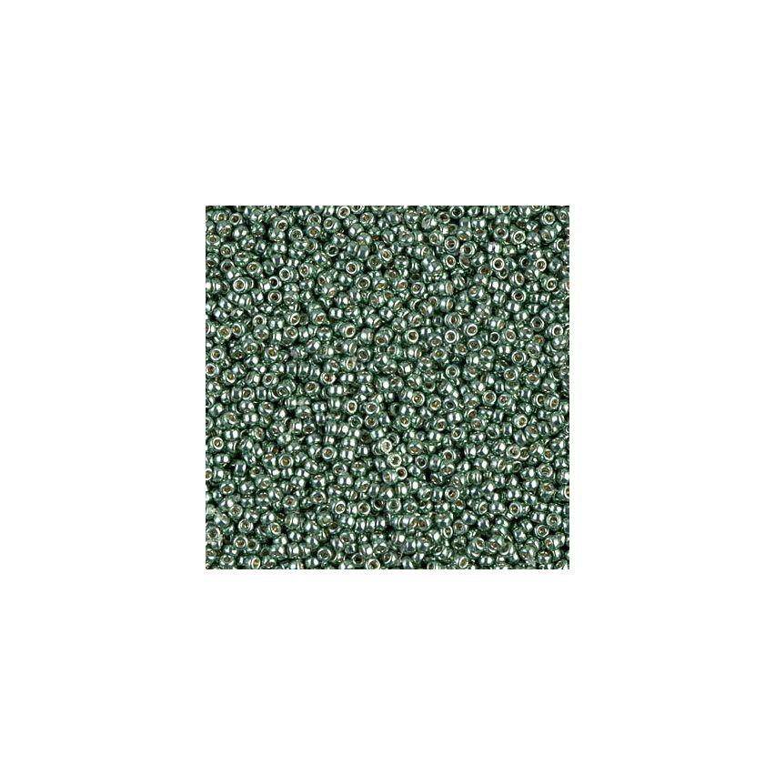Miyuki Rocailles 15/0 4215 Duracoat® Galvanized Sea Green - 10g