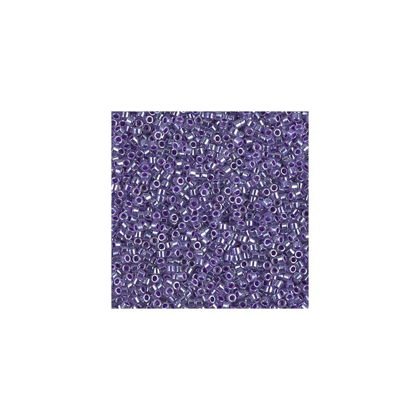 Miyuki Delica 11/0 DB0250 Lined Crystal Violet Luster