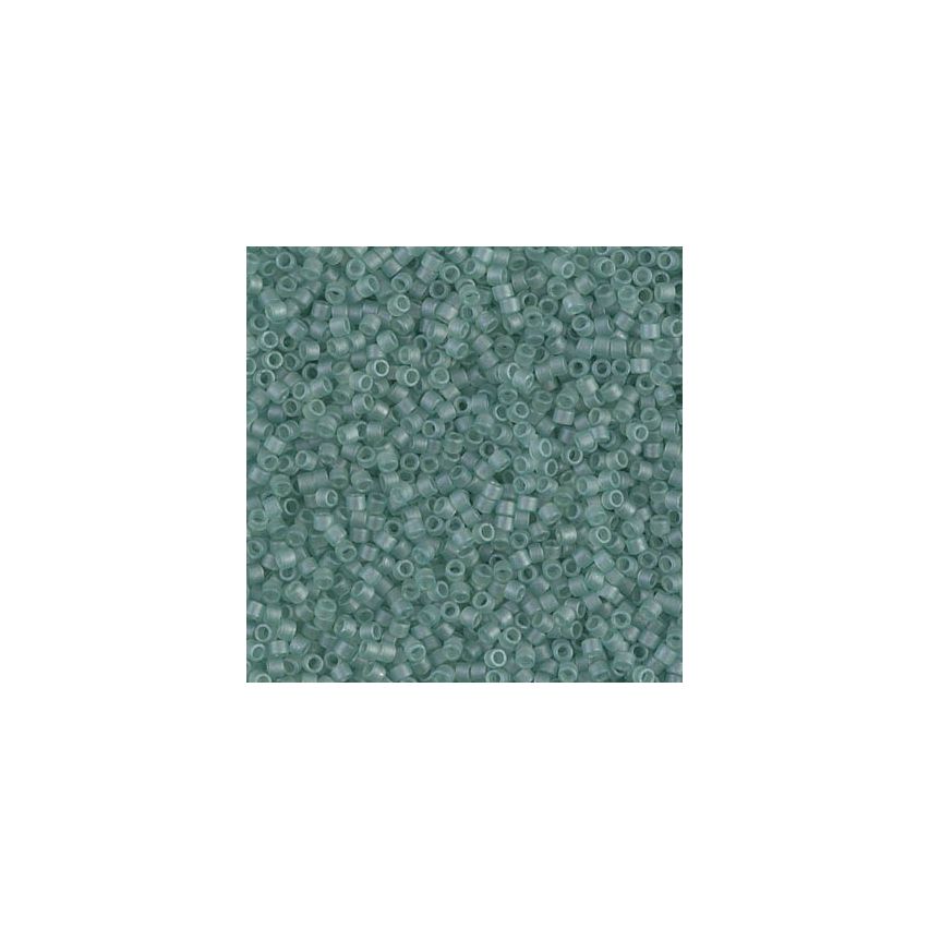 Miyuki Delica 11/0 DB0385 Matted Sea Glass Green