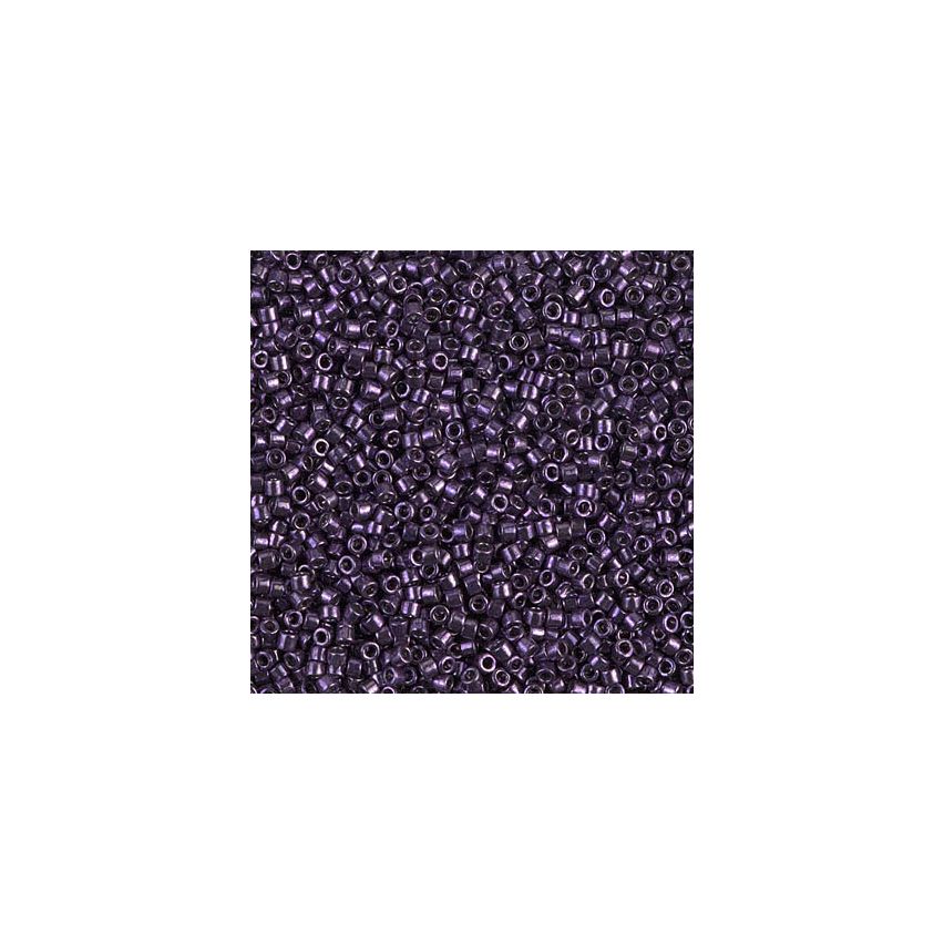 Miyuki Delica 11/0 DB0464 Galvanized Dark Purple Dyed