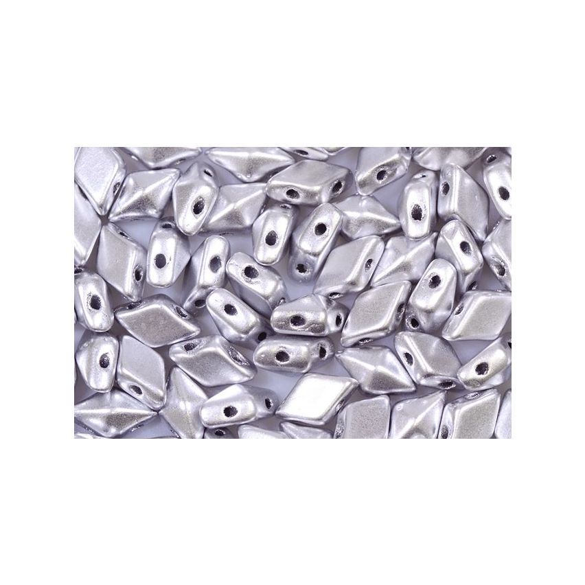 DiamonDuo® Aluminium Silver - 50pcs