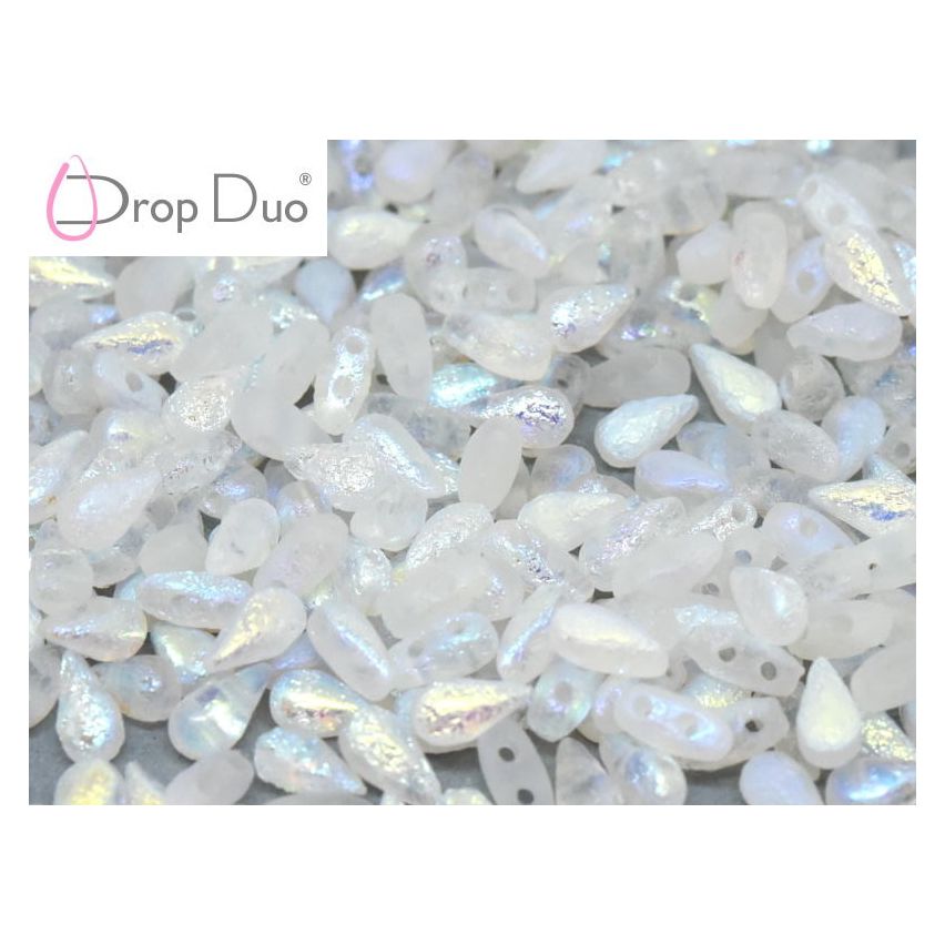 DropDuo® Crystal Etched AB Full - 50pcs