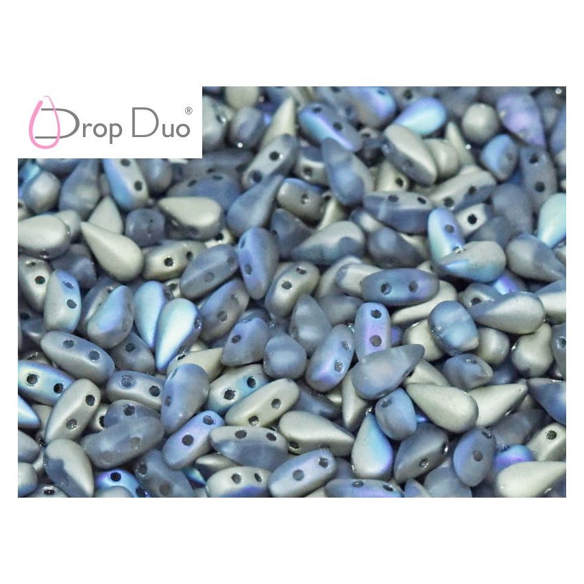 DropDuo® Crystal Golden Rainbow Matted - 50pcs