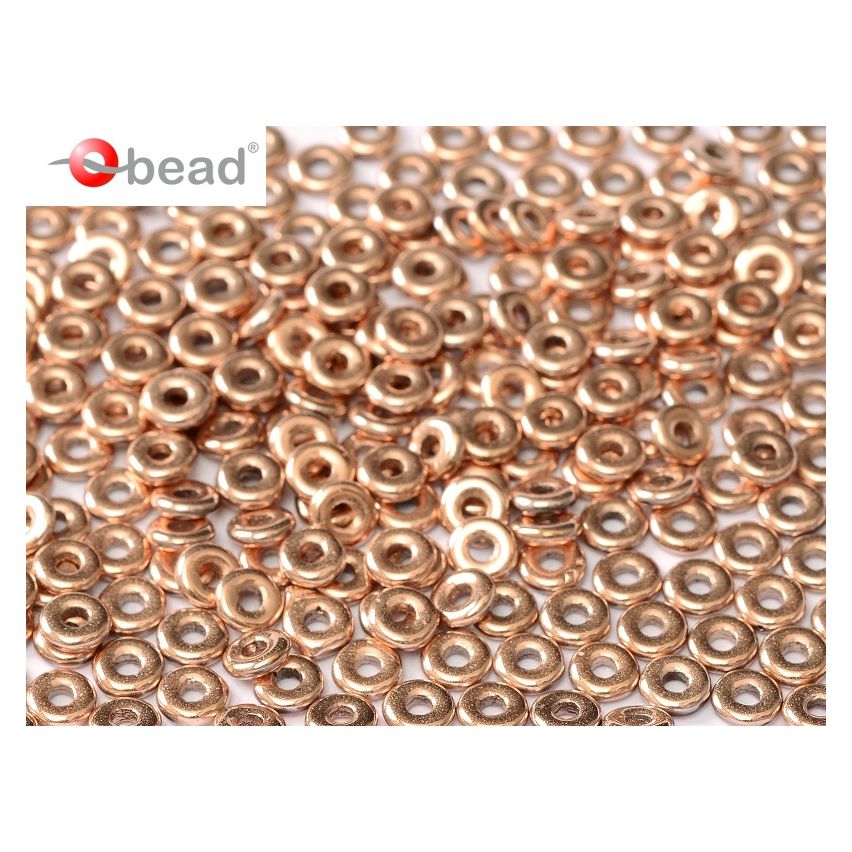 O bead ® 2x4mm - Capri Gold Full - 00030-27100 - 5g