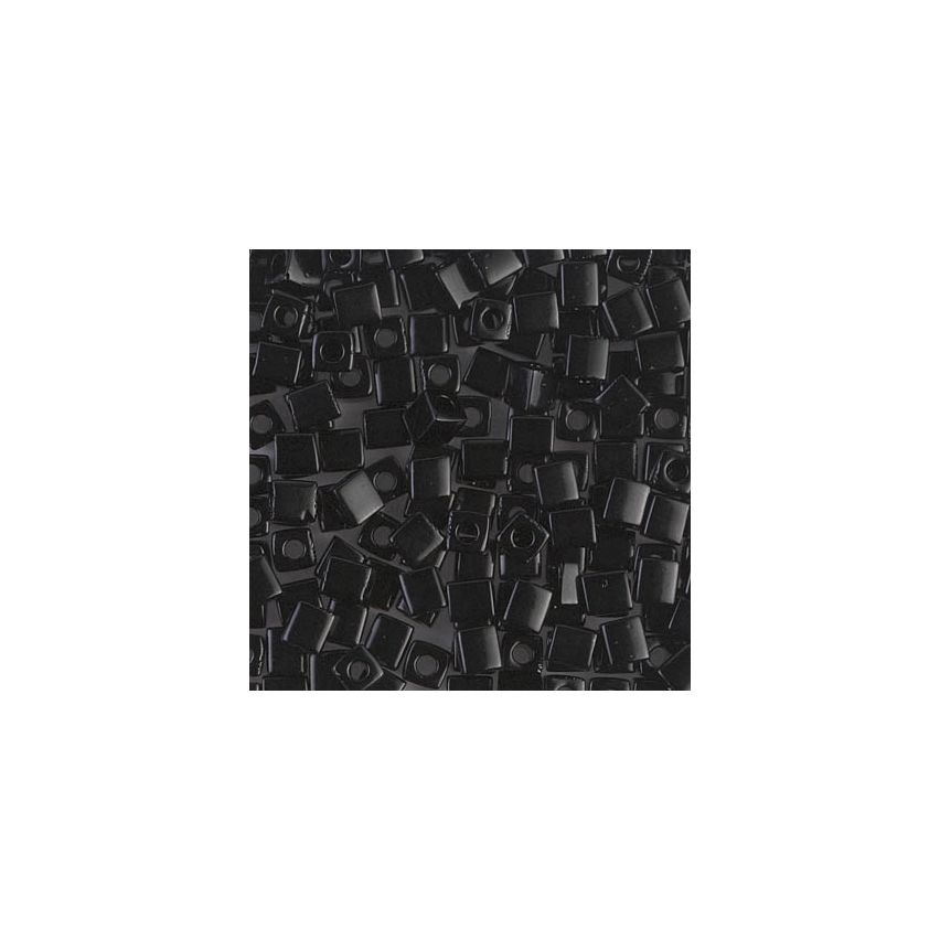 Miyuki Square Beads 4mm 0401 Black