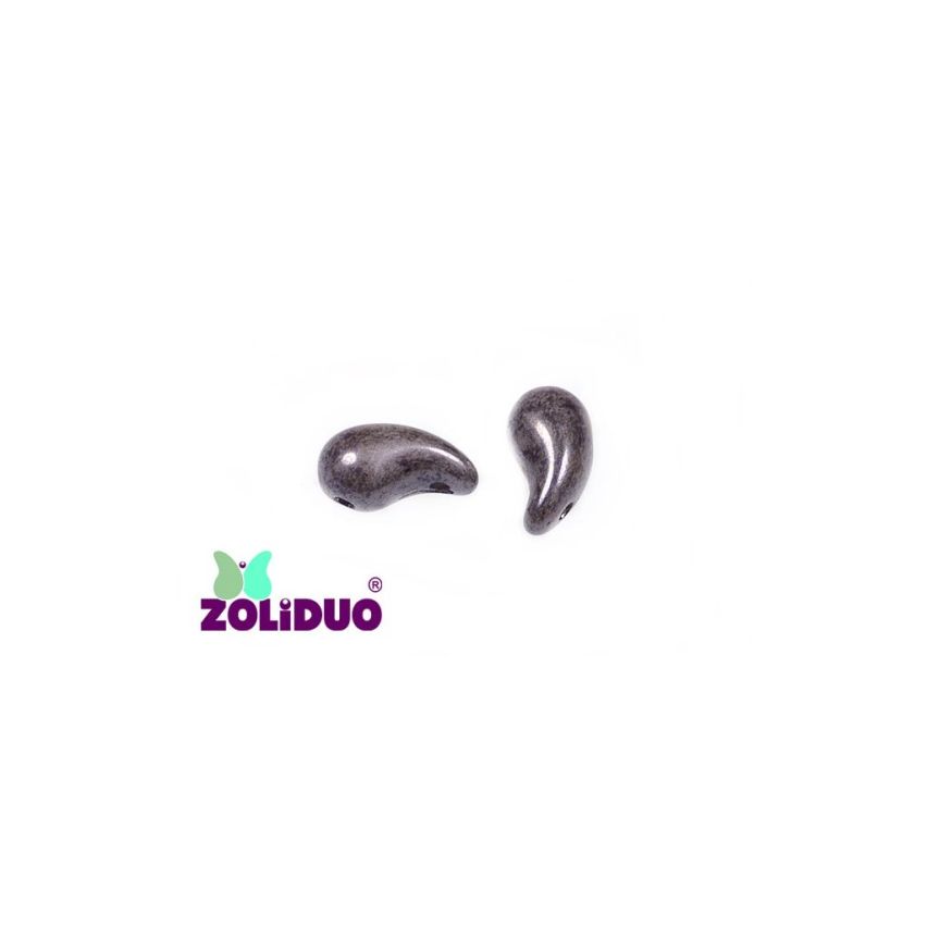 Zoliduo® Left Chalk White Grey Luster - 25pcs