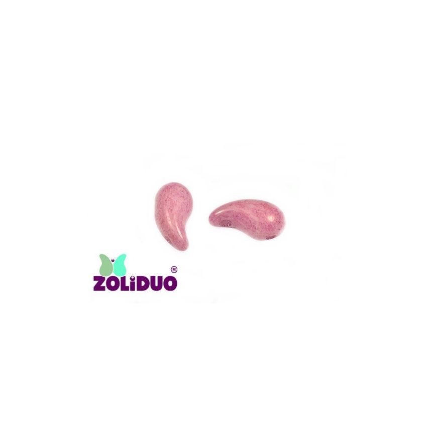 Zoliduo® Right Chalk White Lila Luster - 25pcs